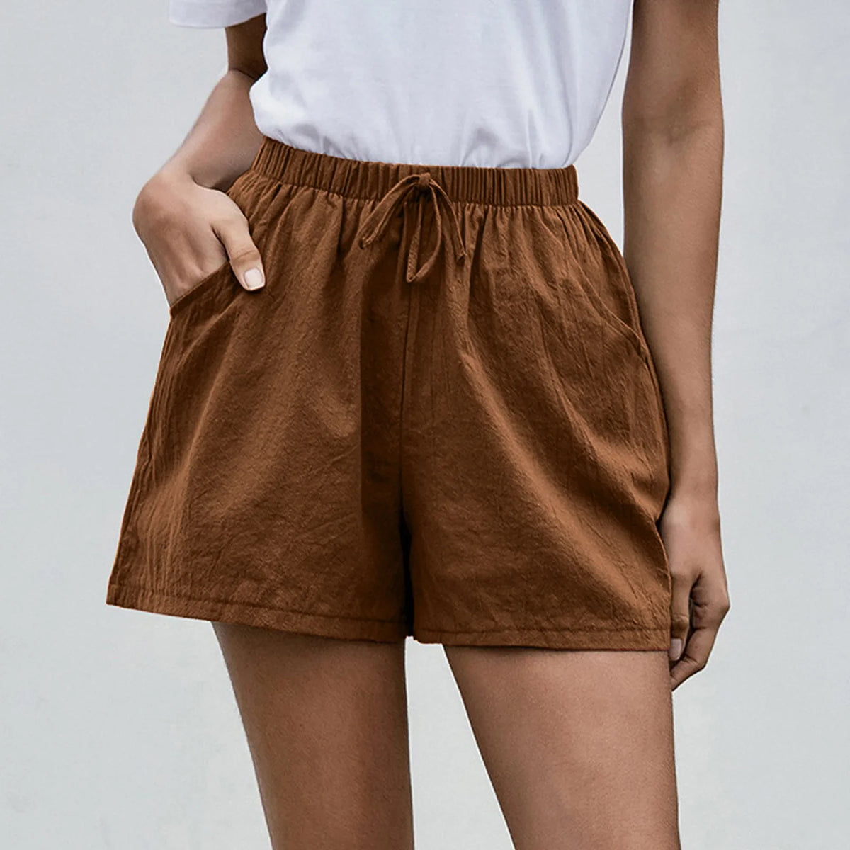 Bohemian Linen Shorts
