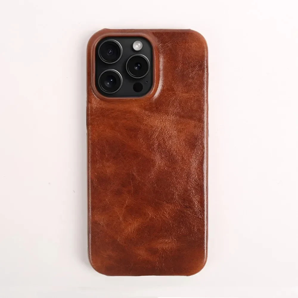 The Executive - Genuine Leather iPhone Case
