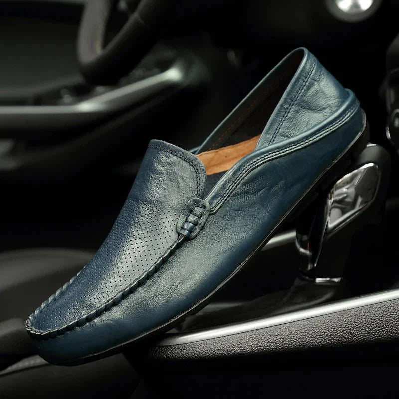 Aero Leather Loafers  - By Qivii