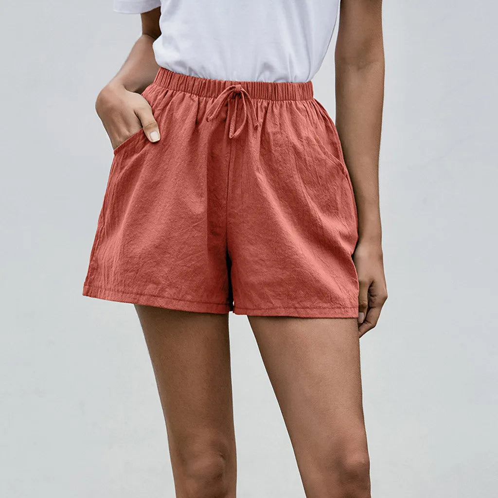 Bohemian Linen Shorts