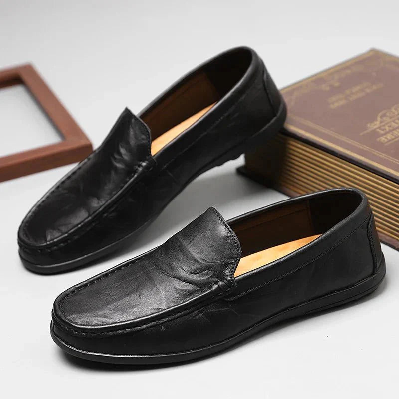 Dolce Leather Loafers  - By Qivii