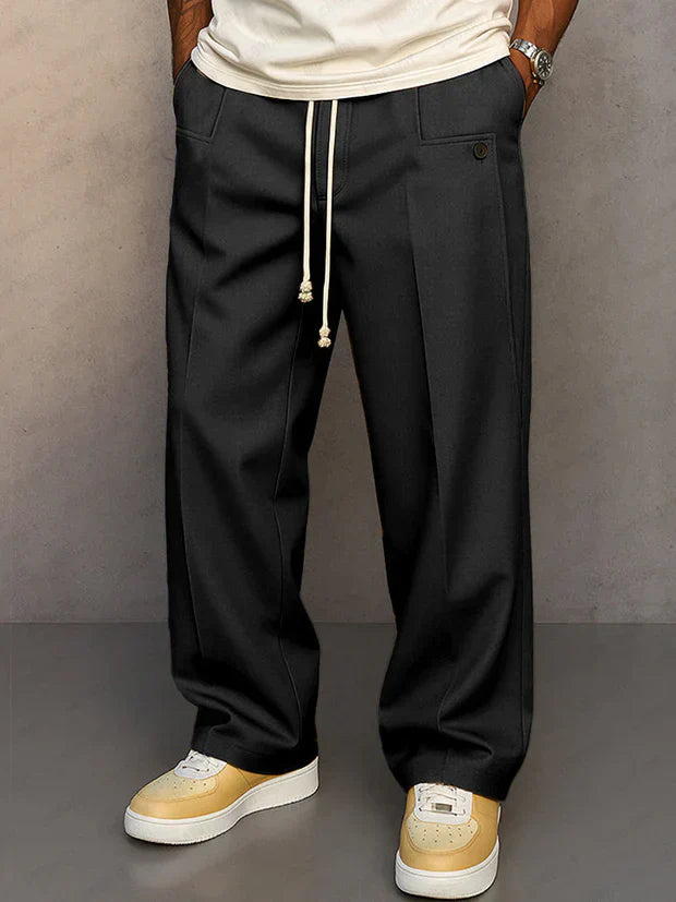 Sur™ | Elegante broek met verstelbare koord  - By Qivii