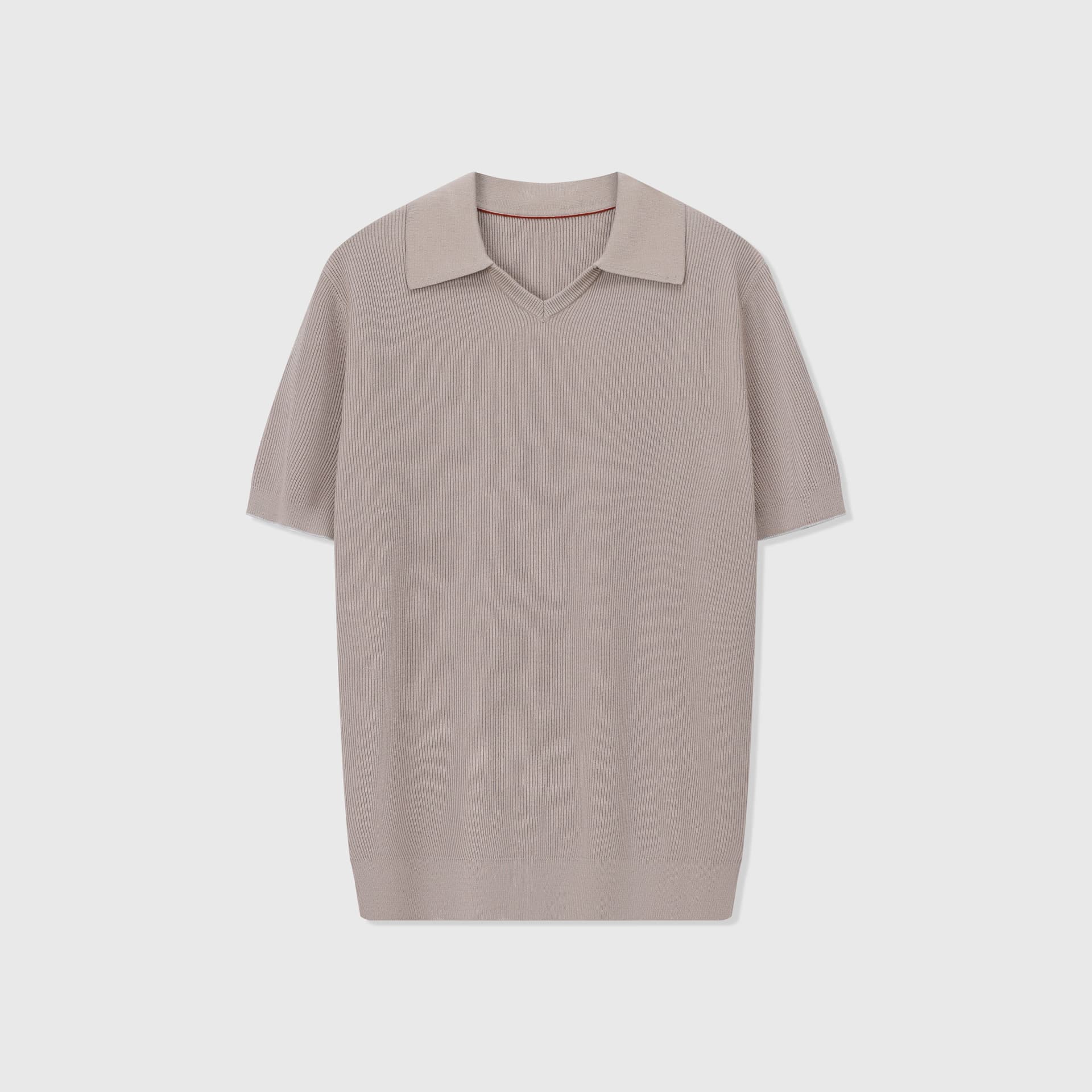 Solaro Open-Collar Knit Polo