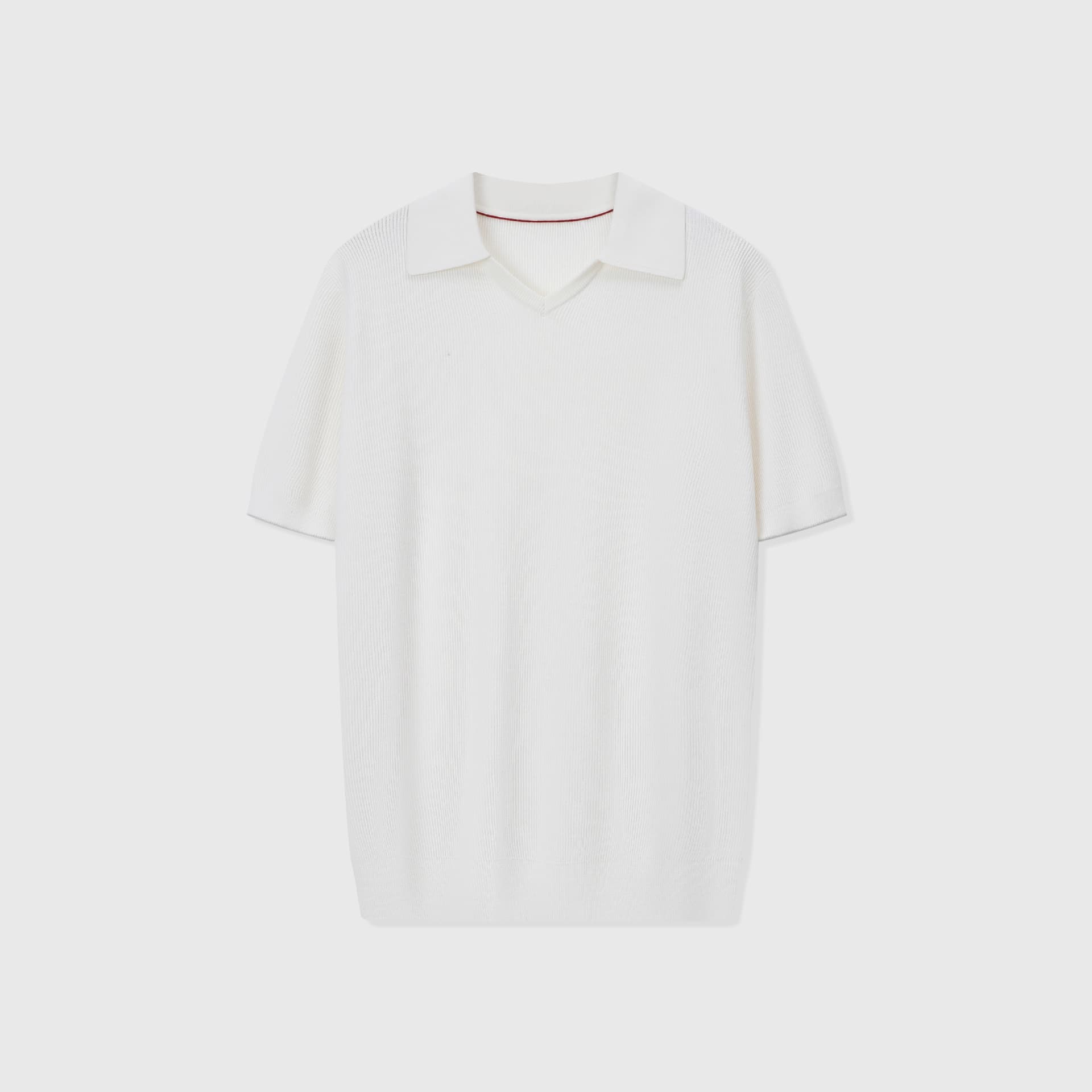 Solaro Open-Collar Knit Polo