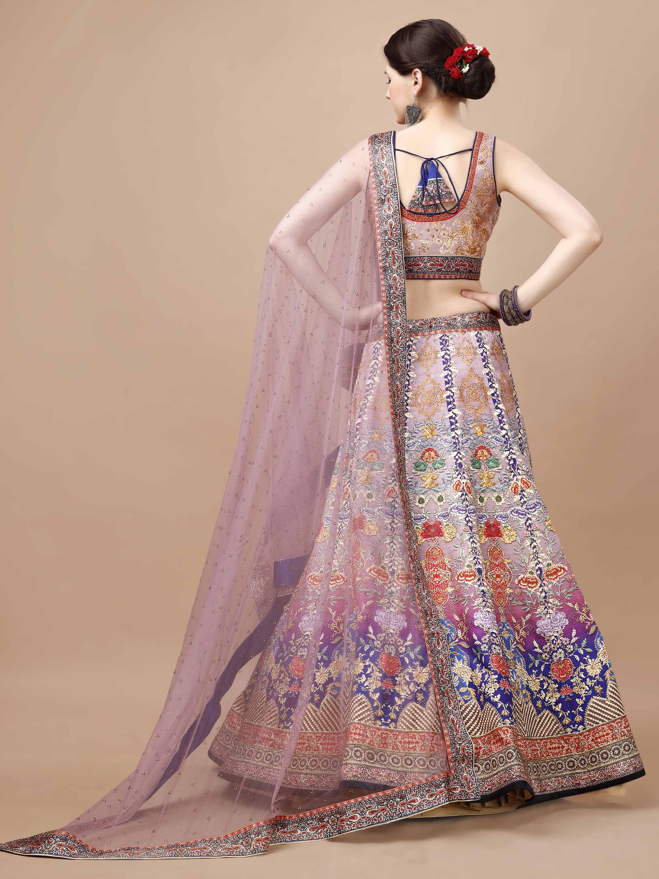 Glimmering Elegance: Swarovski Designer Lehenga Collection for Every Occasion - qivii