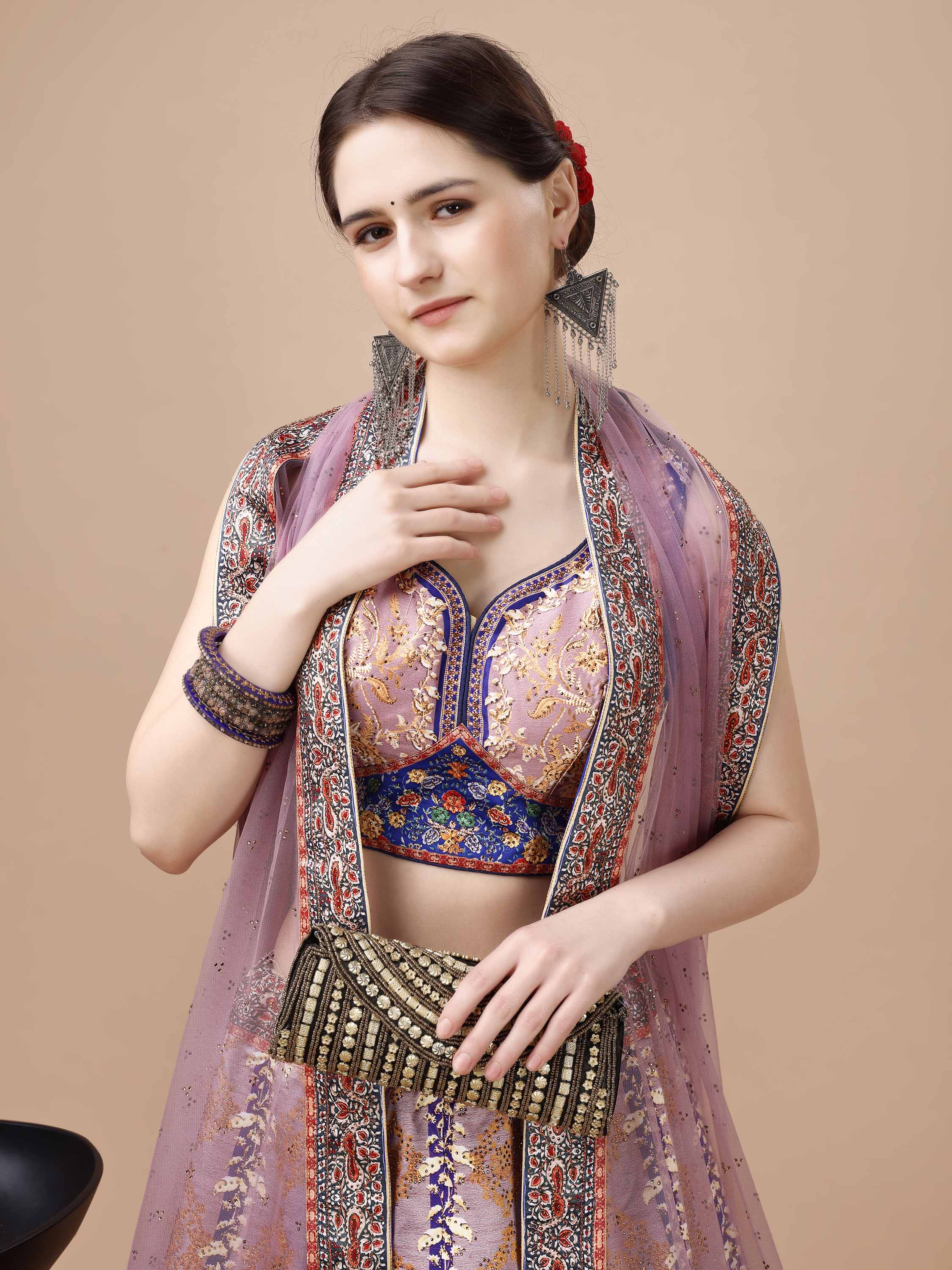 Glimmering Elegance: Swarovski Designer Lehenga Collection for Every Occasion - qivii