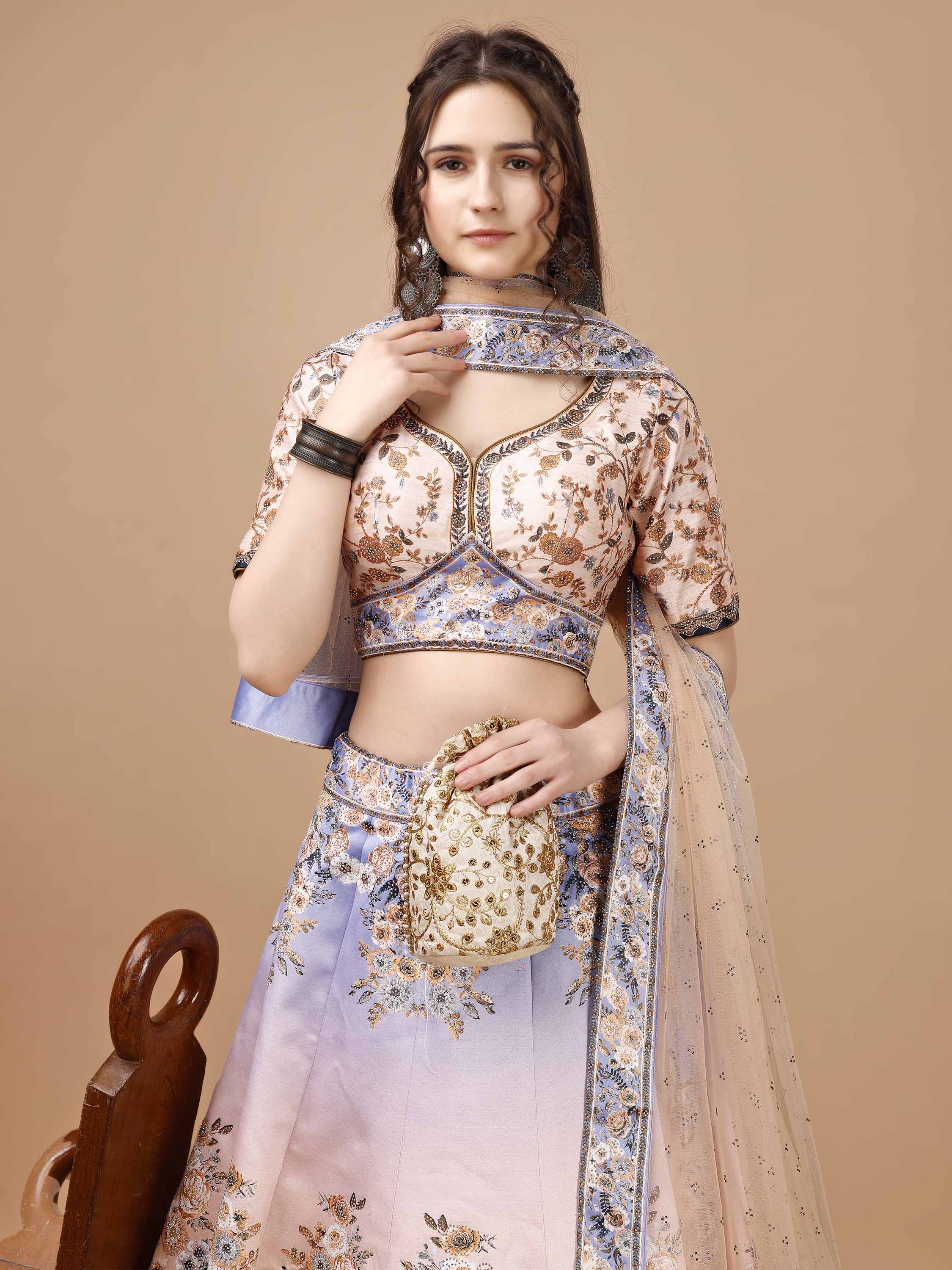 Radiant Elegance: Swarovski Designer Lehenga Collection for Every Occasion - qivii