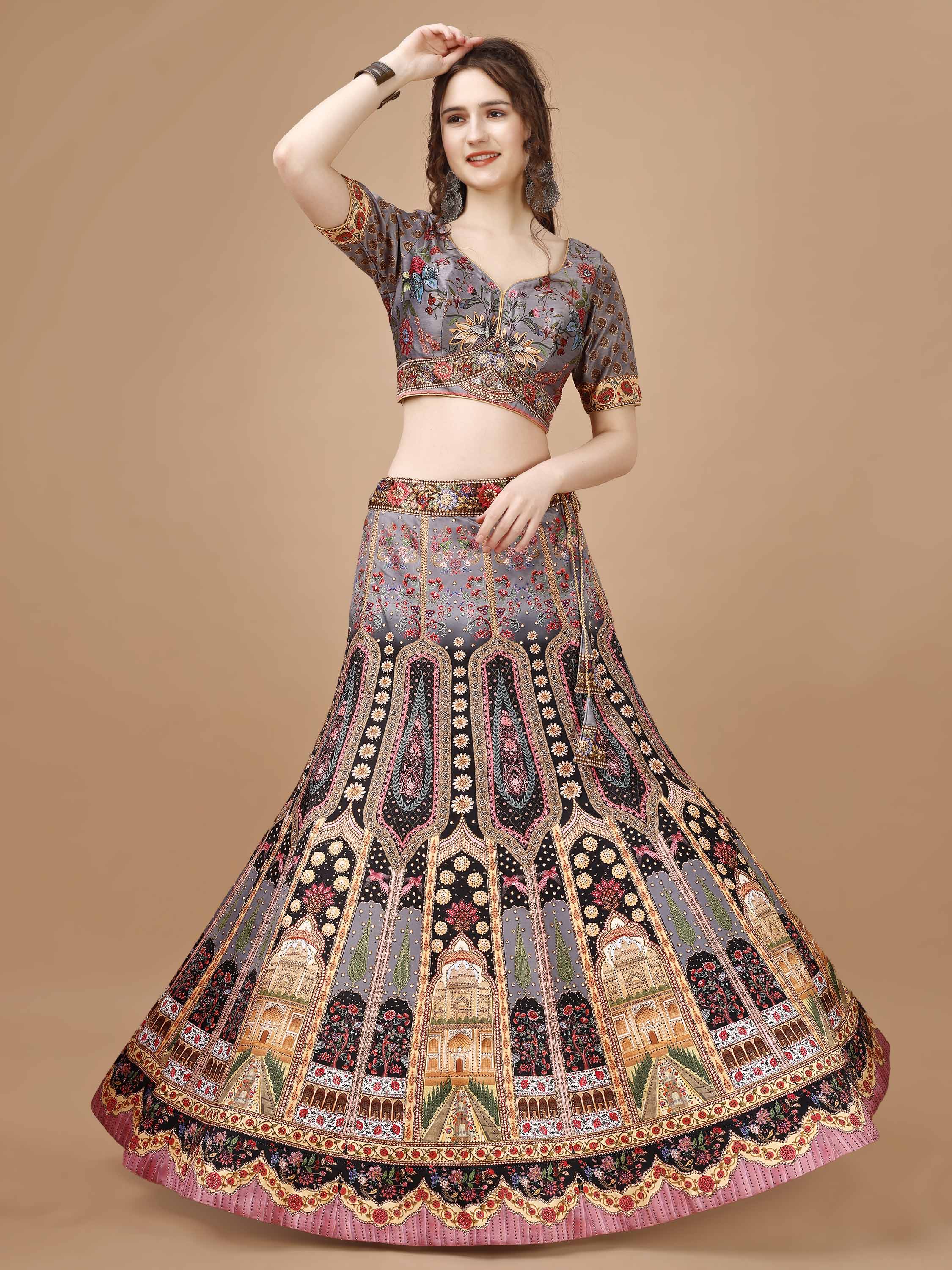 Glimmering Grace: Swarovski Designer Lehengas for Every Occasion - qivii
