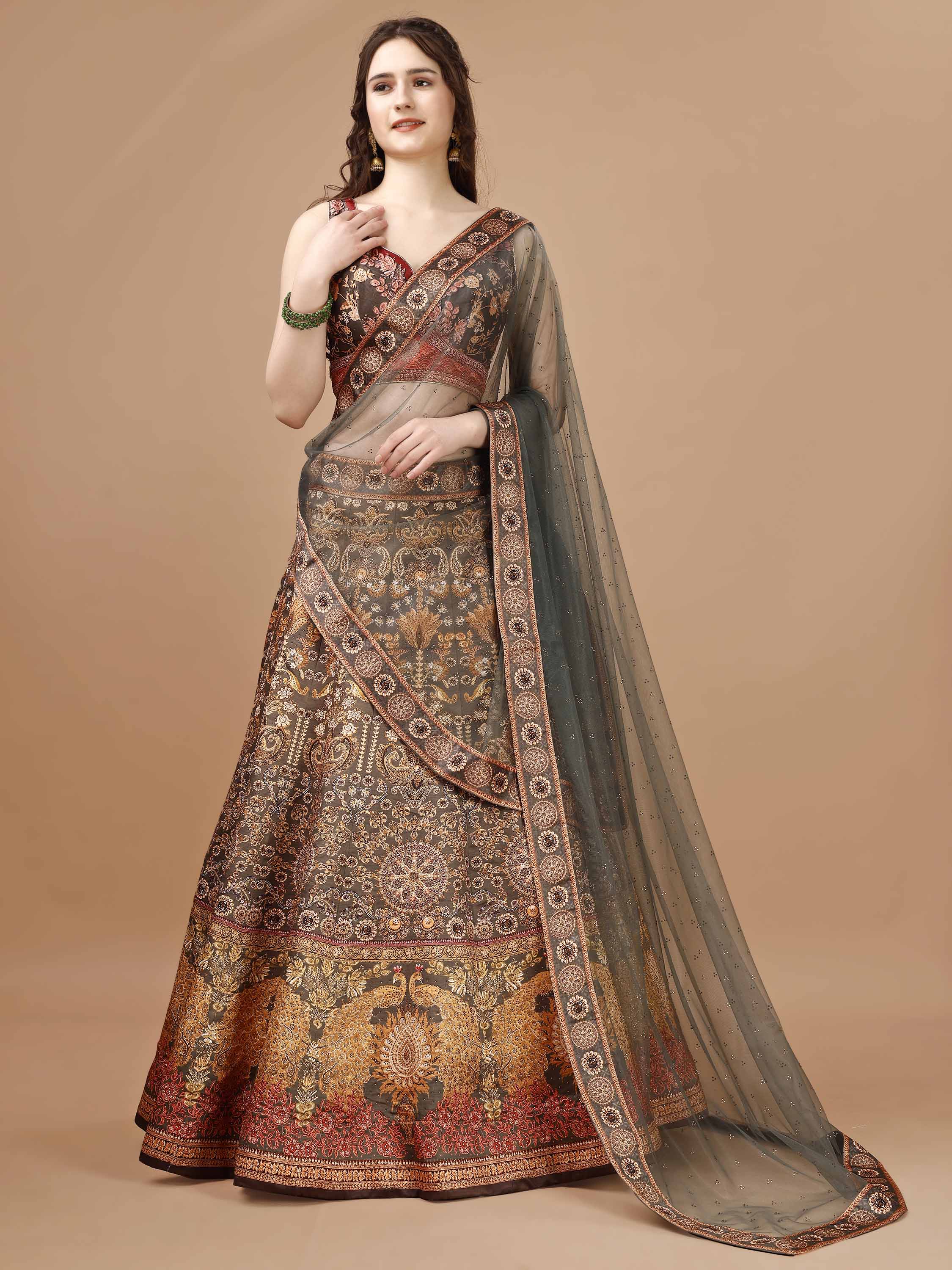 Sparkling Splendor: Swarovski Designer Lehengas for Every Occasion - qivii