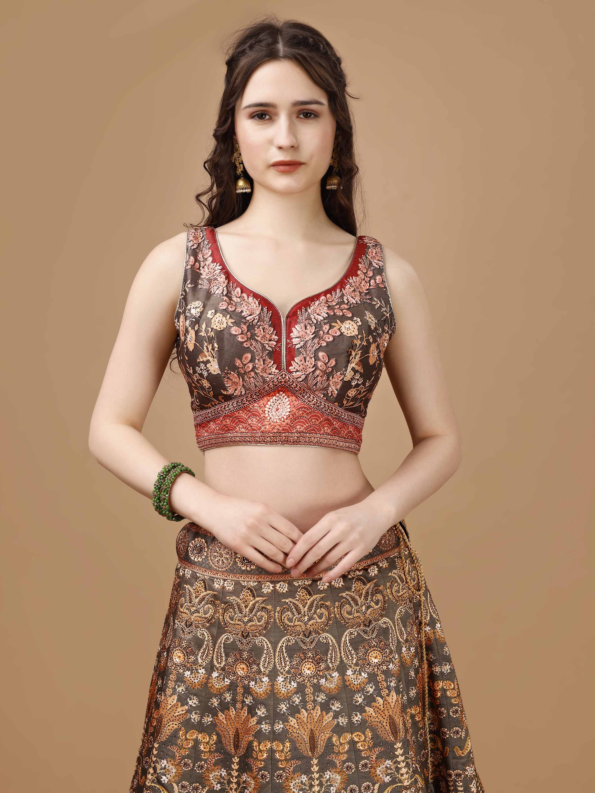 Sparkling Splendor: Swarovski Designer Lehengas for Every Occasion - qivii