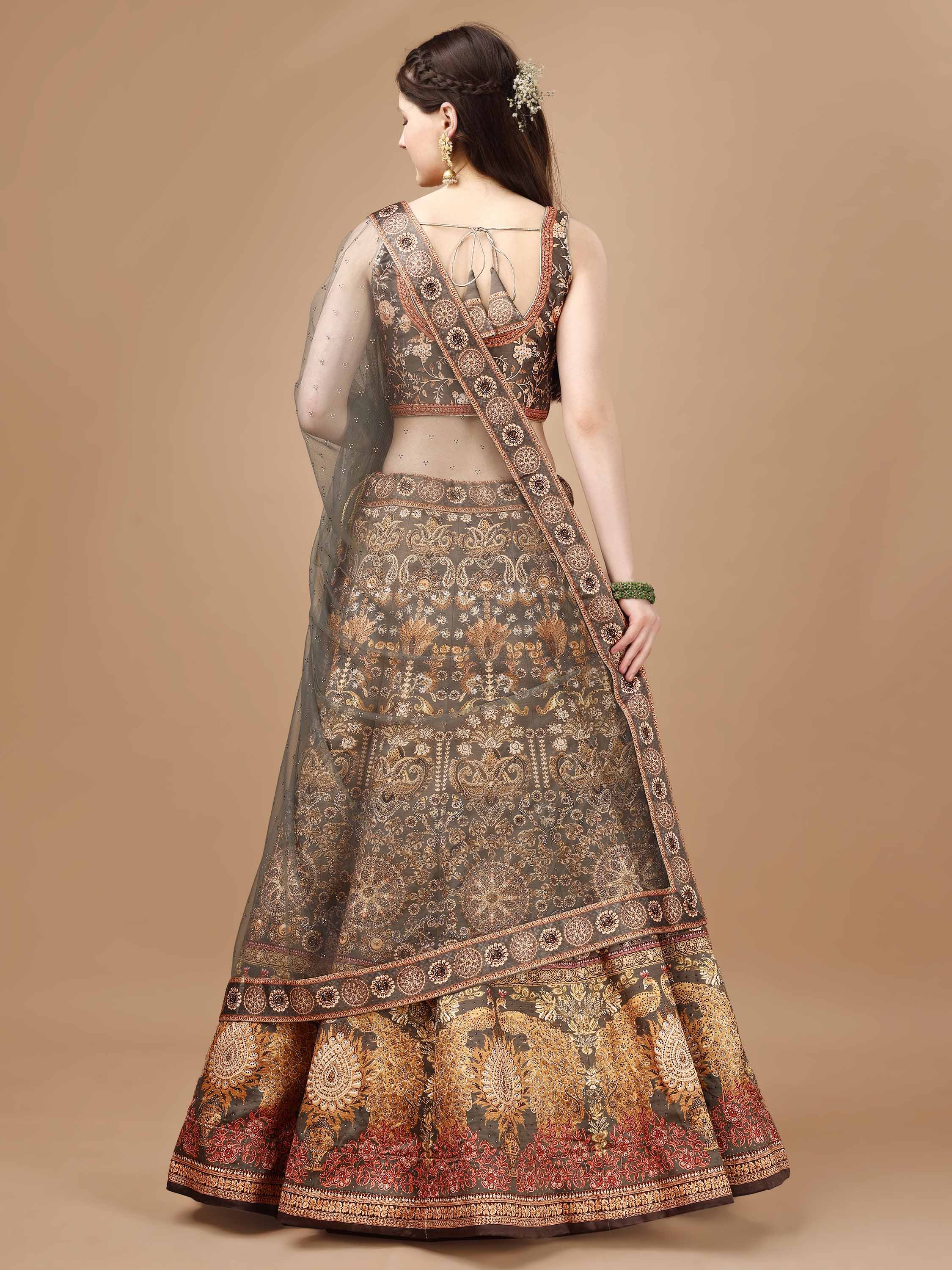 Sparkling Splendor: Swarovski Designer Lehengas for Every Occasion - qivii