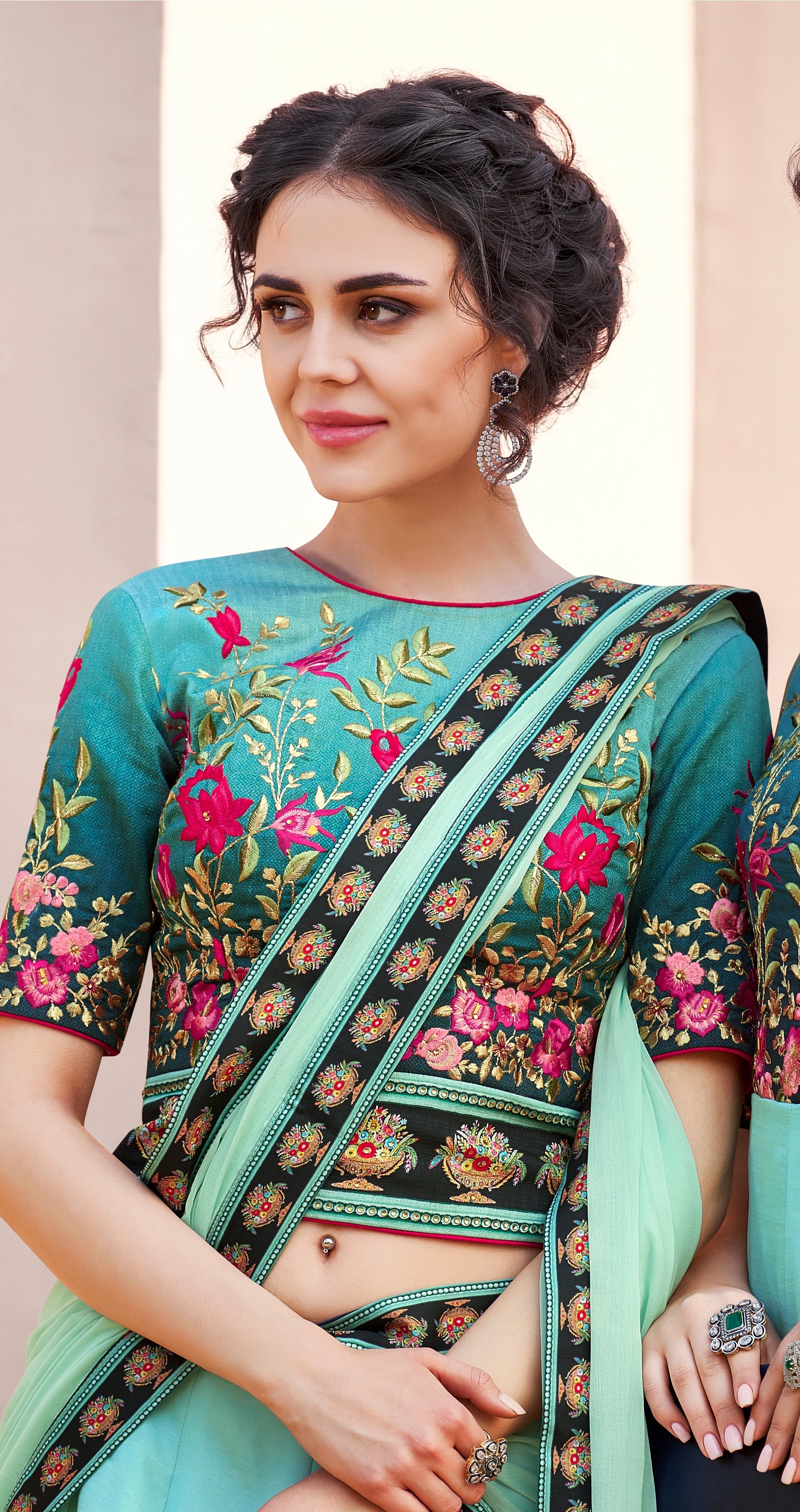 Graceful Glamour: A Tussar Silk Gown with Timeless Beauty - qivii