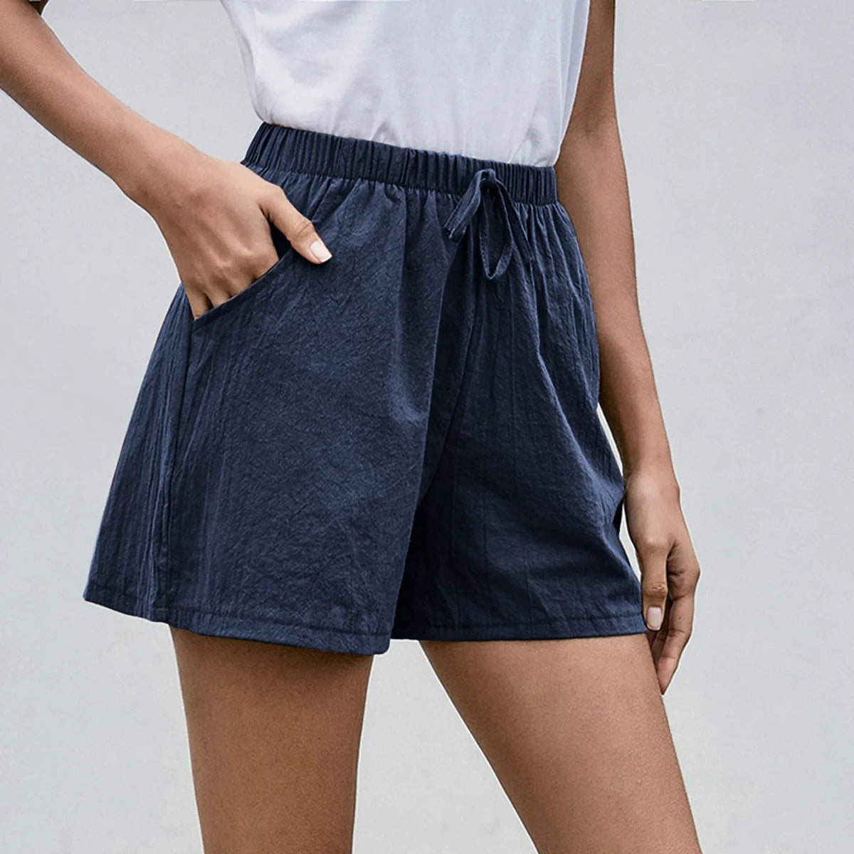 Bohemian Linen Shorts