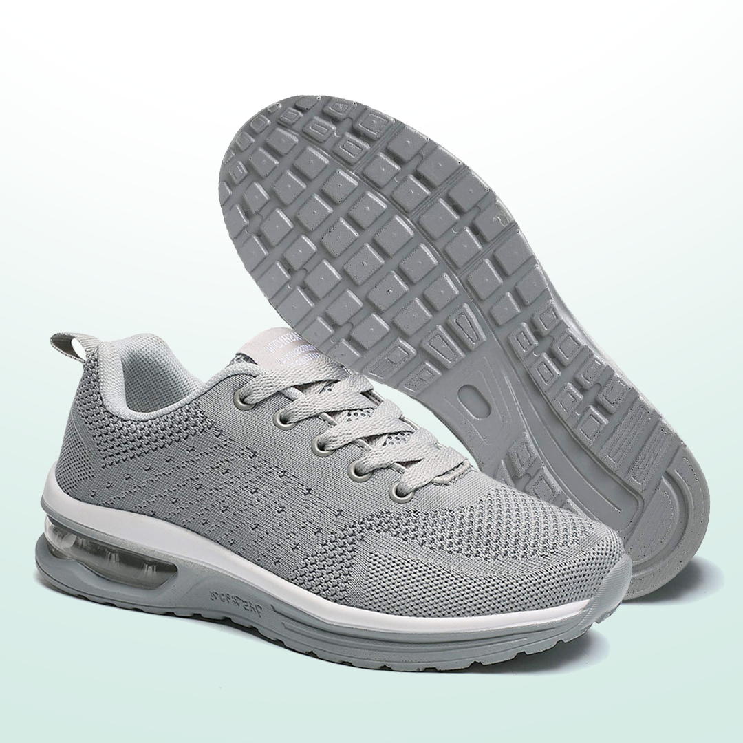 SanoWalk Orthopädische Schuhe - Alles Grau  - By Qivii
