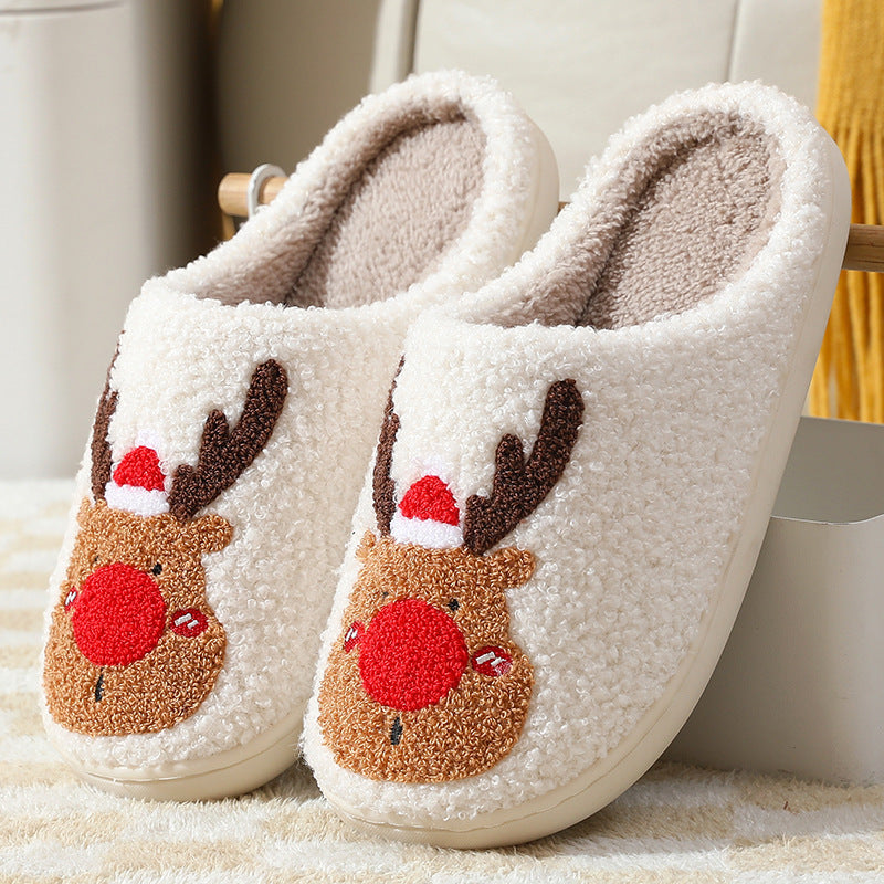 Santa Claus's Reindeer Slippers