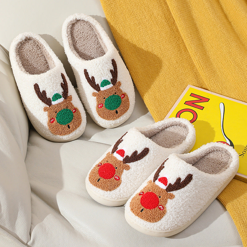 Santa Claus's Reindeer Slippers