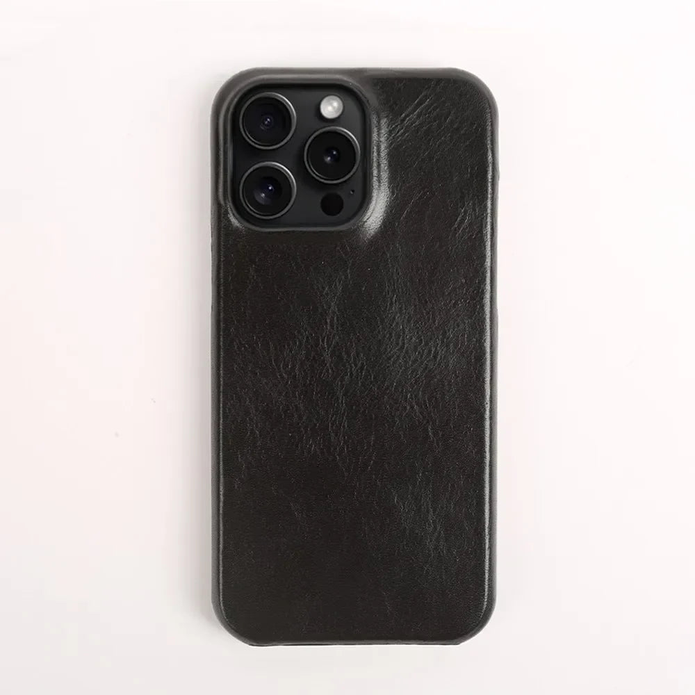 The Executive - Genuine Leather iPhone Case