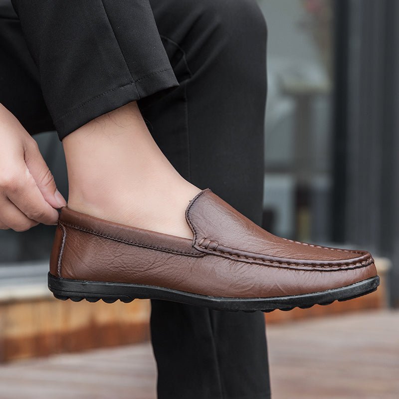 Dolce Leather Loafers  - By Qivii