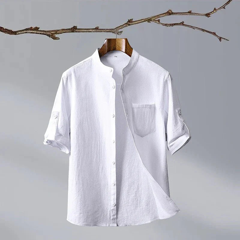 Palmara Linen Shirt  - By Qivii