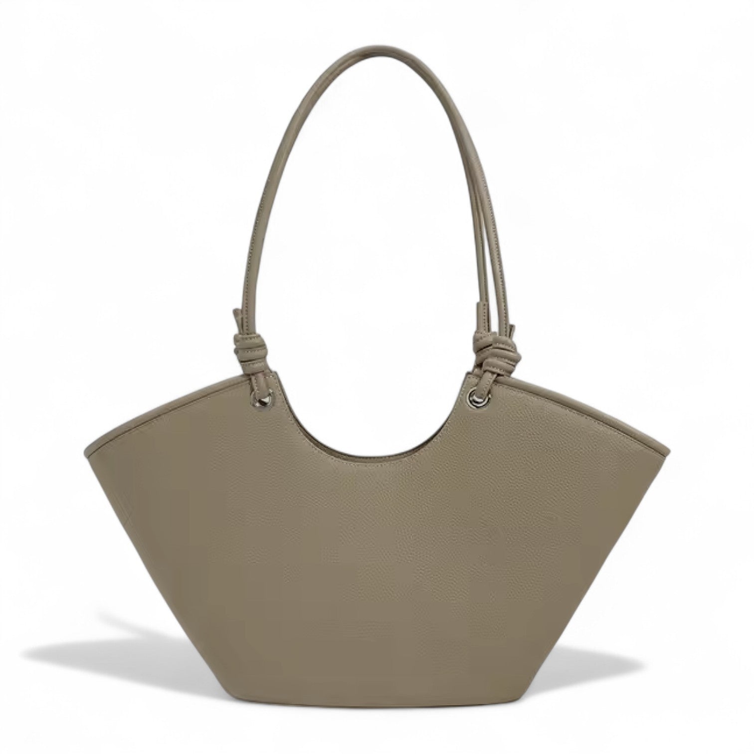 Evara Tote in Pure Leather  - By Qivii