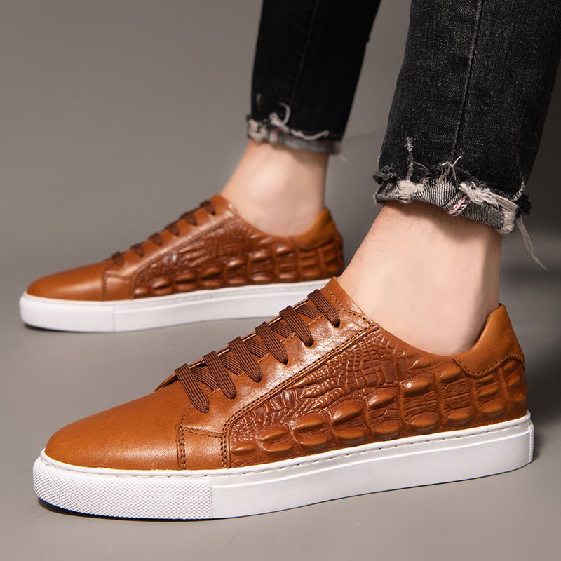 Gatorra Leather Sneakers  - By Qivii