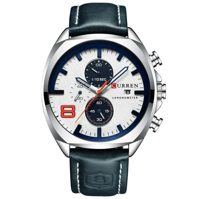 Waterdichte Militaire Chronograaf Sporthorloge  - By Qivii