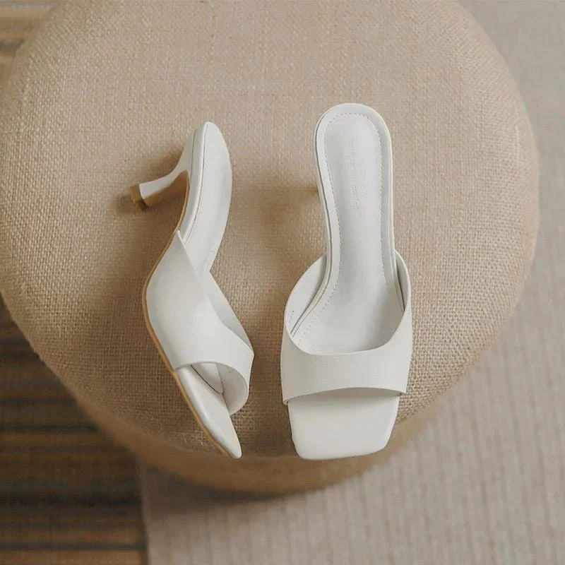 Divine Heel Sandals  - By Qivii