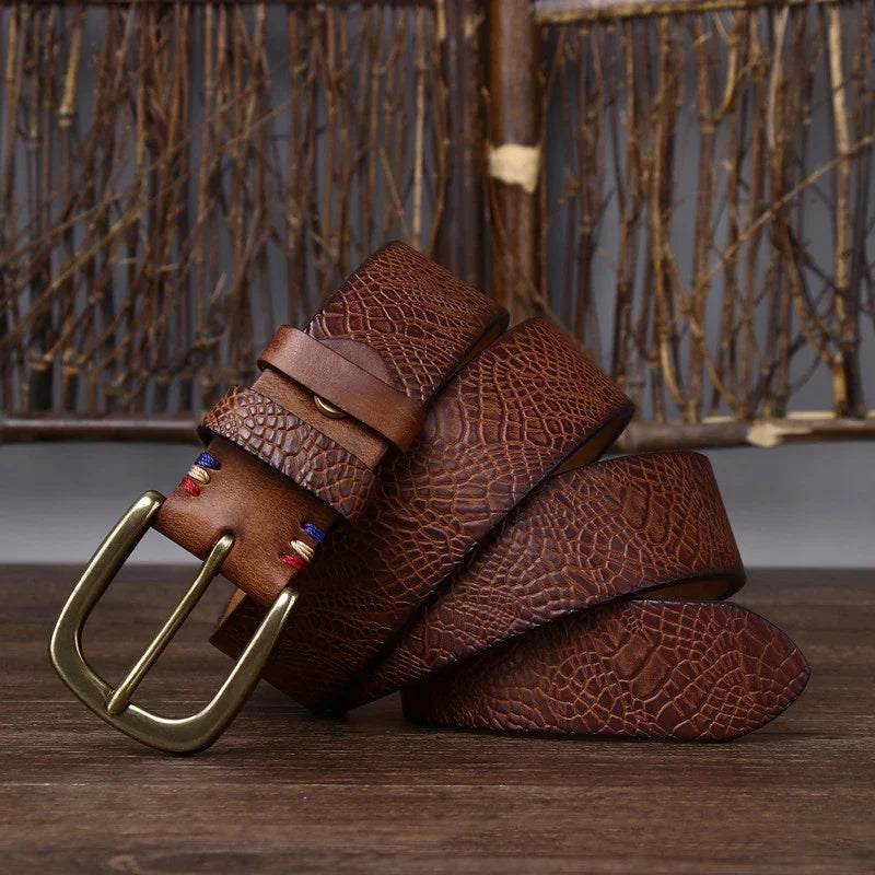 Alton Cowhide Belt