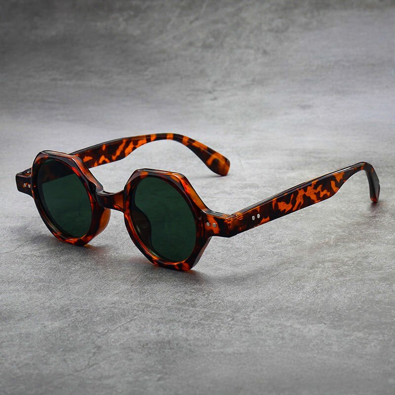 Sylvester Octagonal Retro Shades  - By Qivii