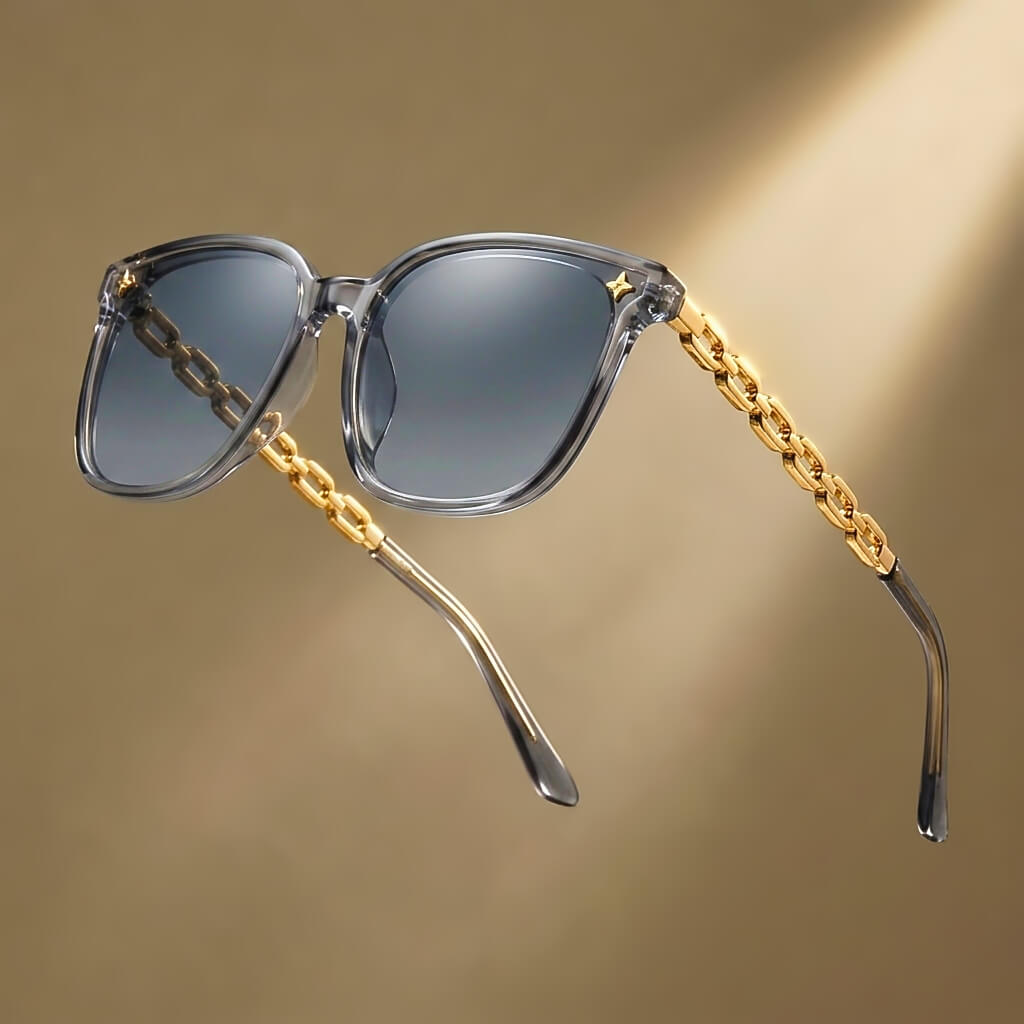 Chain Reaction Oversized Shades  - By Qivii