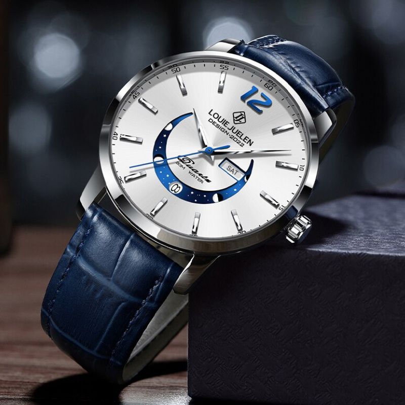 Chique Maanfase Horloge  - By Qivii