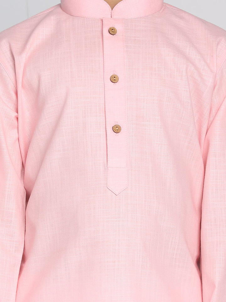 Vastramay Boys Pink Kurta