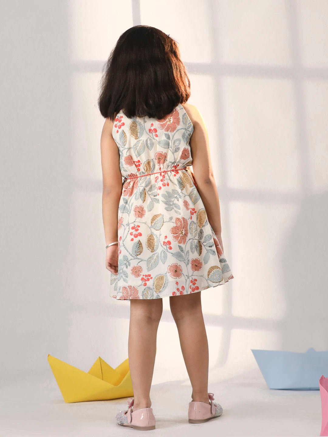 VASTRAMAY Girls' Multi Color Dress