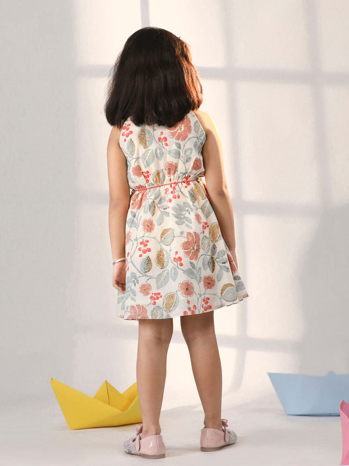 VASTRAMAY Girls' Multi Color Dress