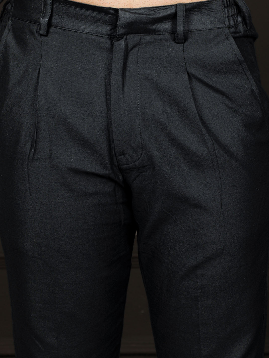 Men's Black Imported Lachka Combo Set