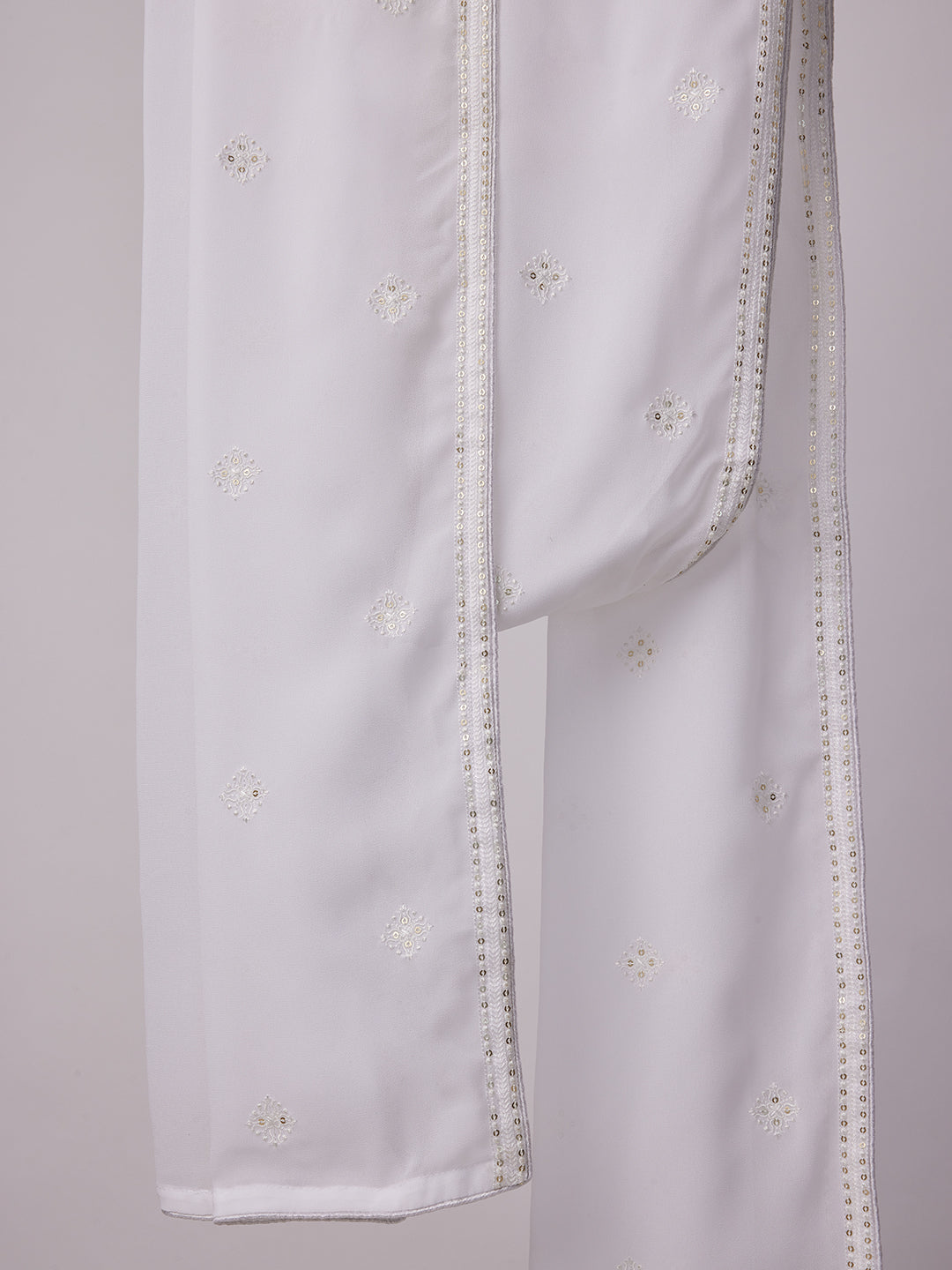 Men's White - Dupatta