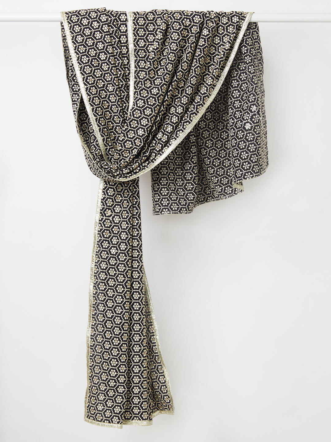 Men's Black - Dupatta