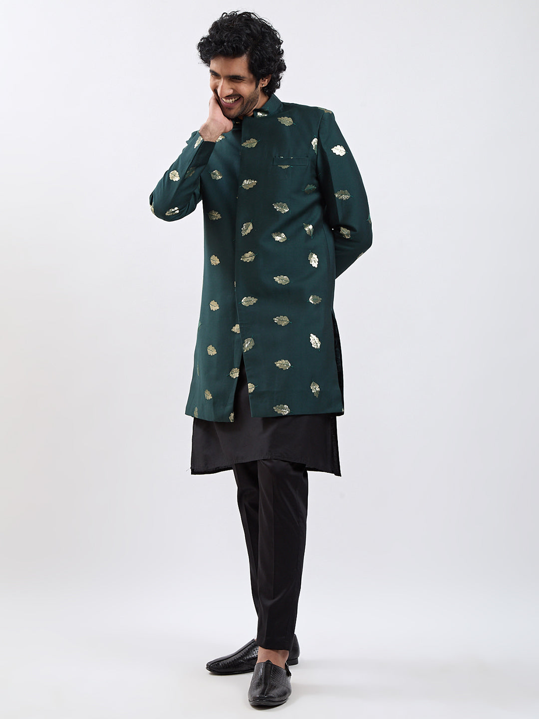 Men's  Viscose Sherwani Set