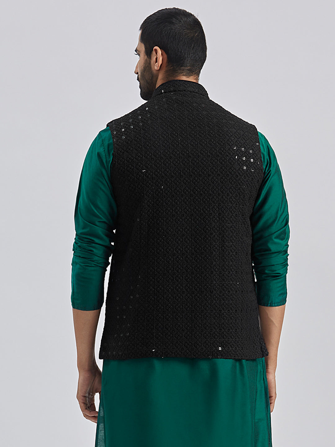 Men's Black - Nehru Jacket