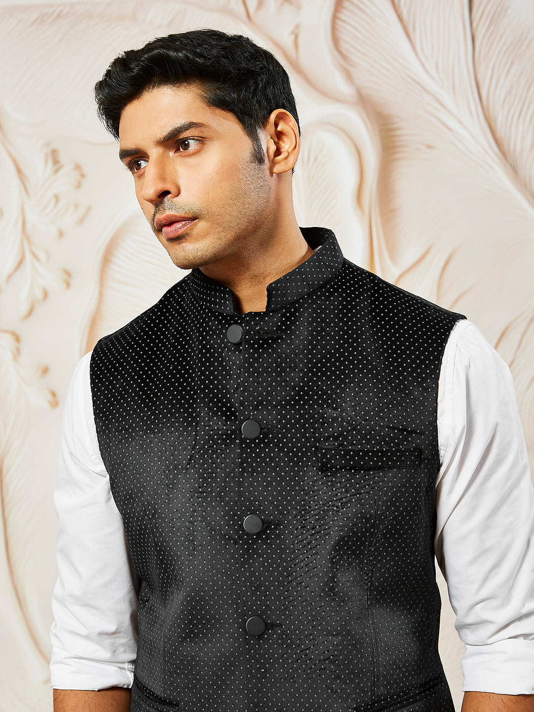 Men's Black - Nehru Jacket
