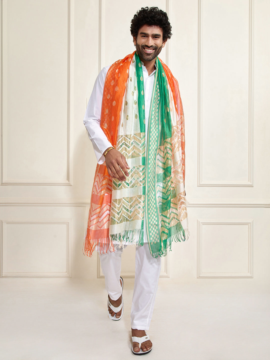 Kurta And Pyjama And Dupatta Set