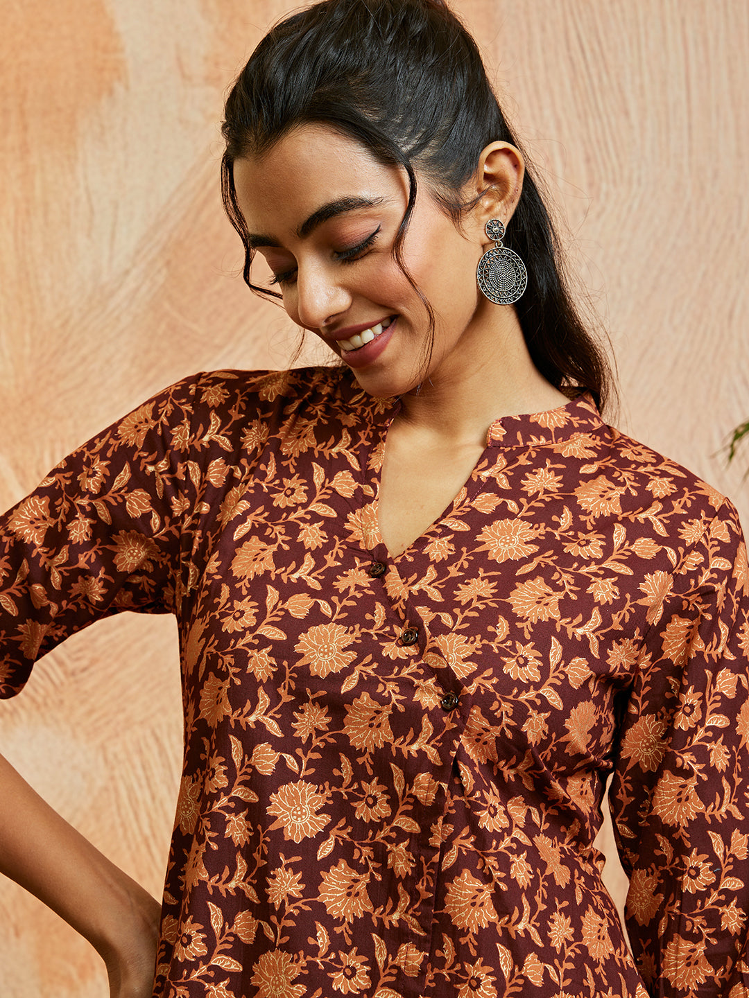 Women's Rust Co Ords Set - qivii