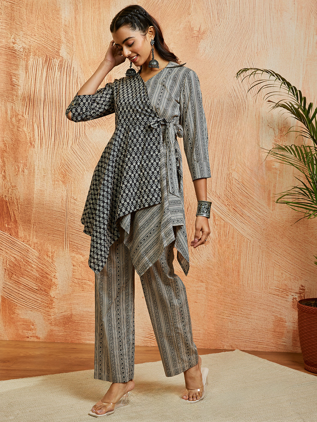 Women's Black Co Ords Set