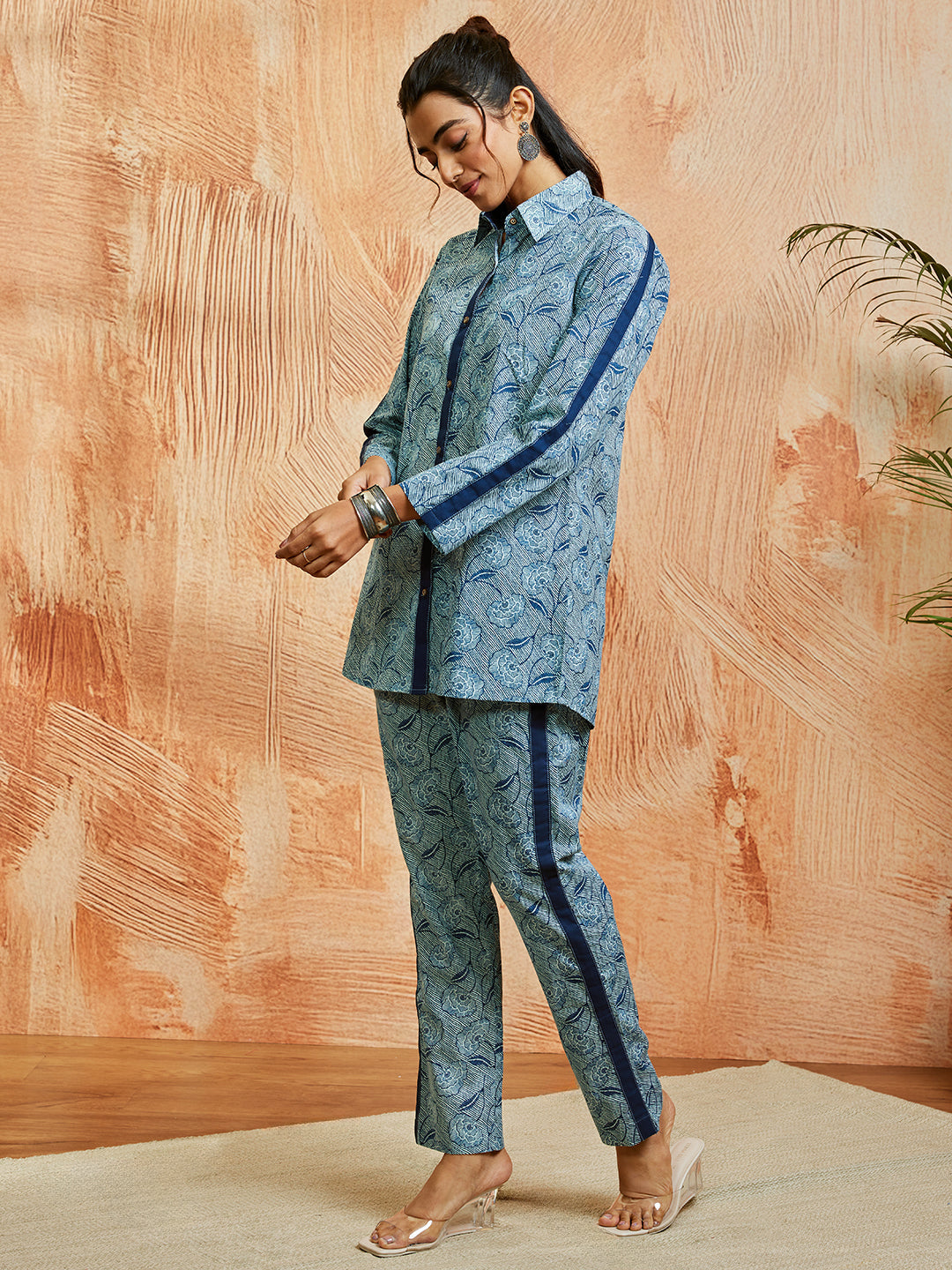 Women's Blue Co Ords Set