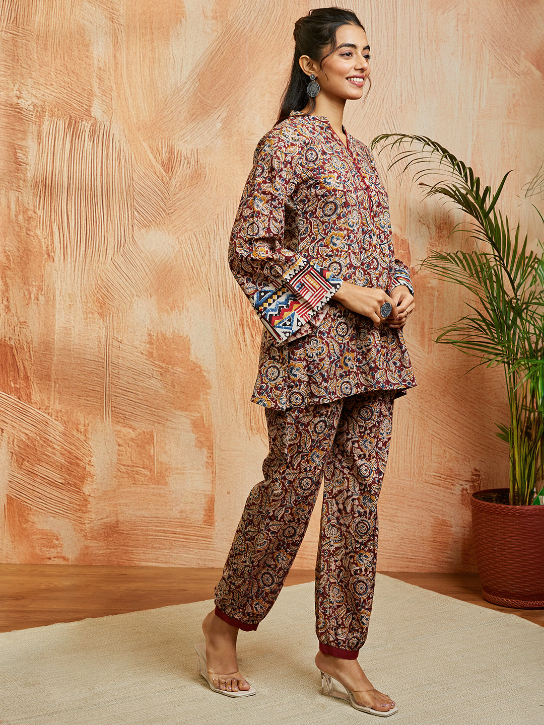 Women's Rust Co Ords Set - qivii