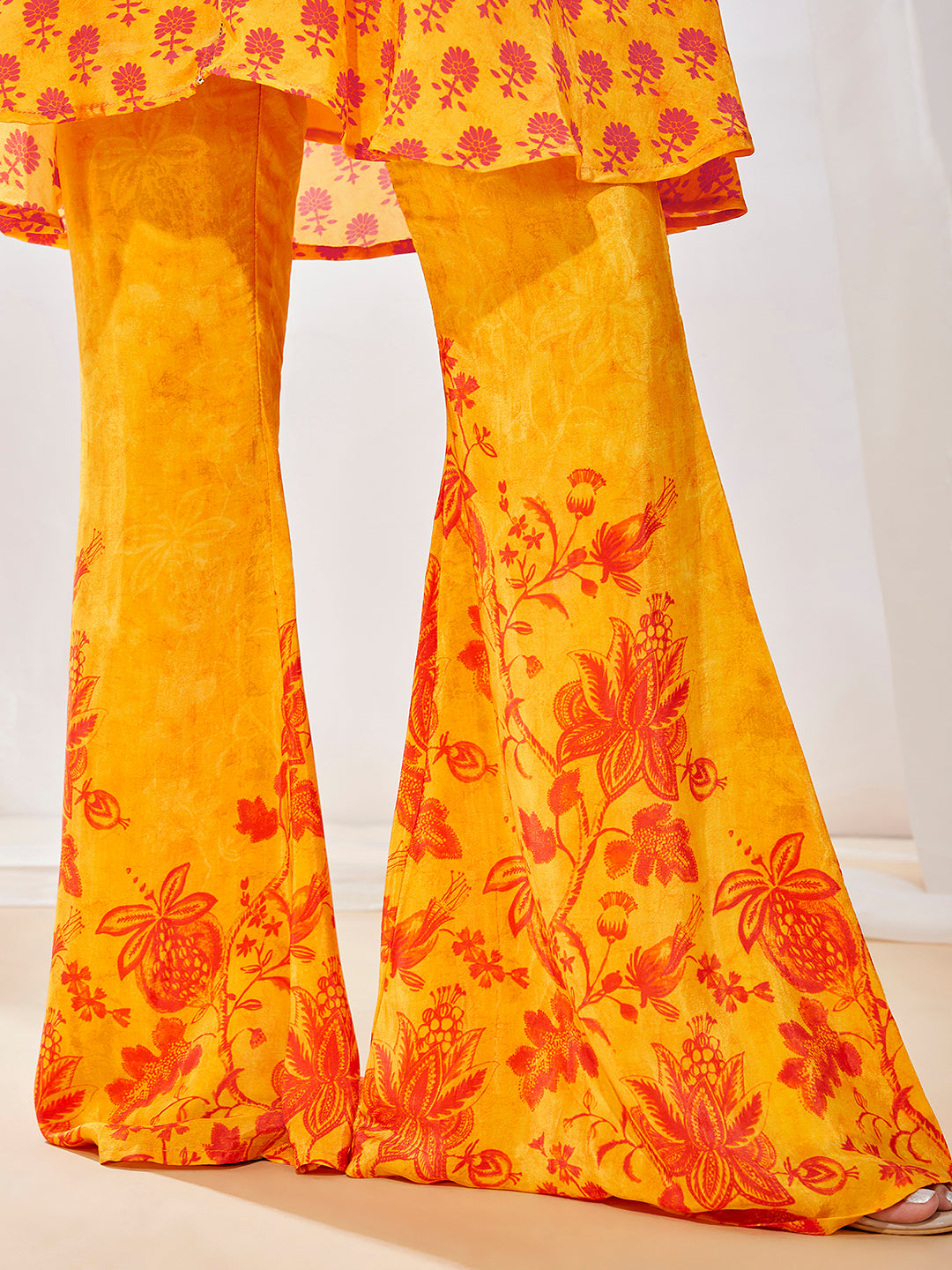 Women's Yellow Kurta Set