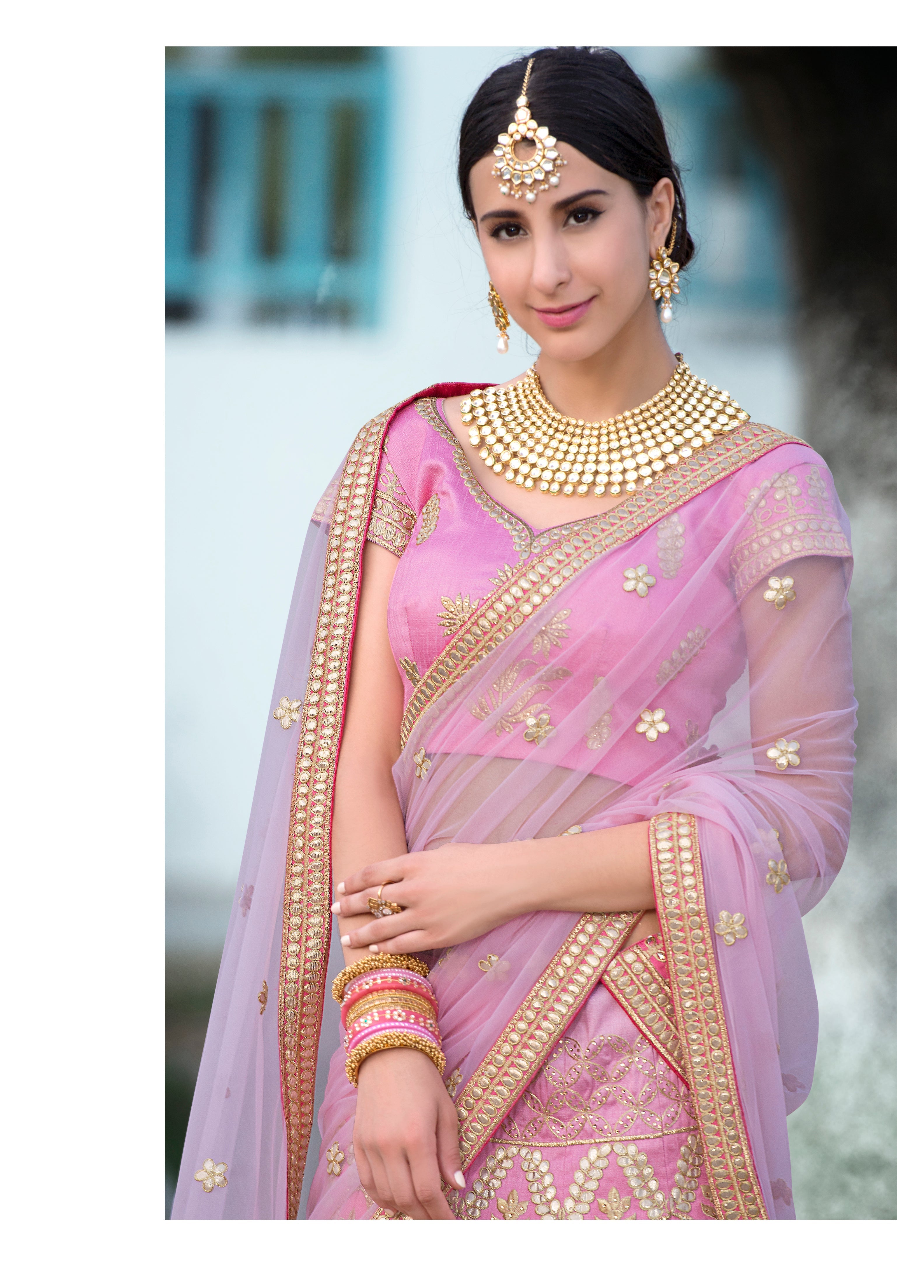 Royal Elegance: A Gota Patti Masterpiece Lehenga - qivii