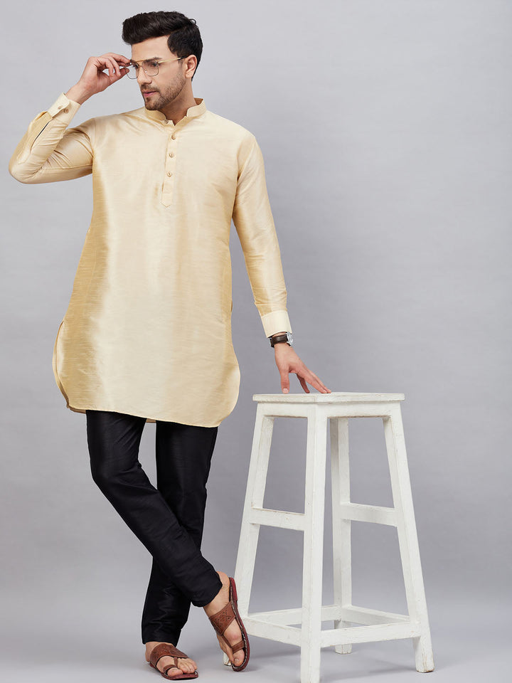 Complete kurta pant set ensemble that exudes sophistication and timeless appeal