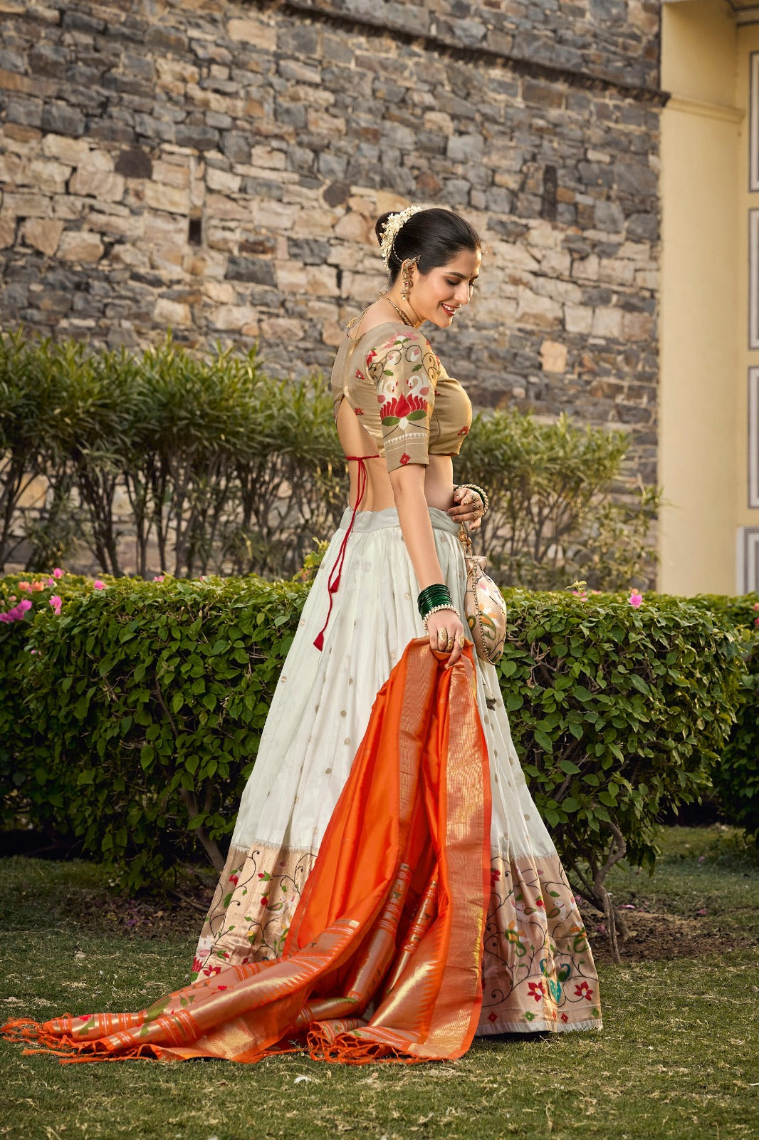 Elegant and timeless traditional Indian attire for special occasions and weddings