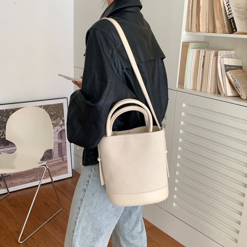 Serah | Crossbody Bucket Bag  - By Qivii